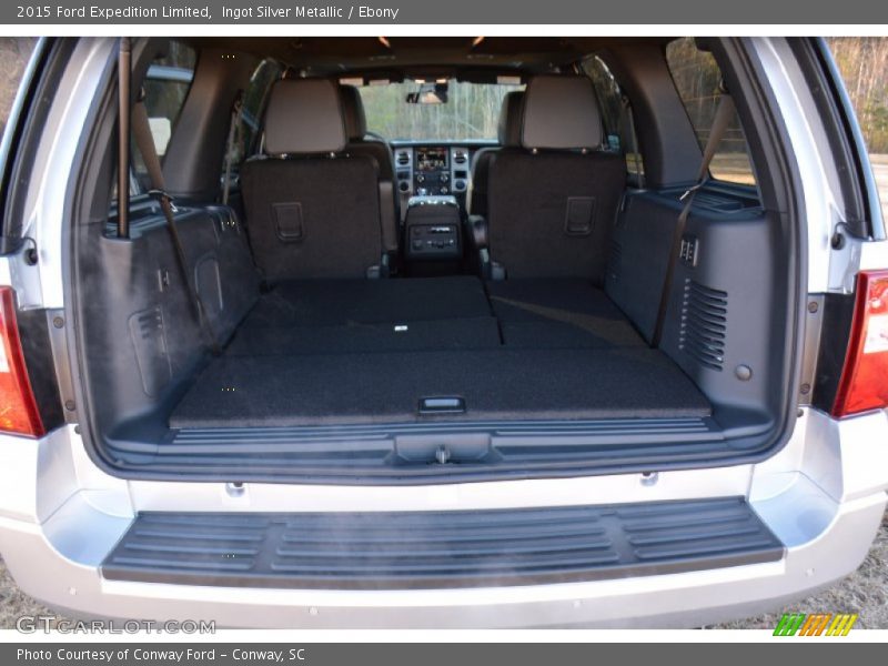 Ingot Silver Metallic / Ebony 2015 Ford Expedition Limited