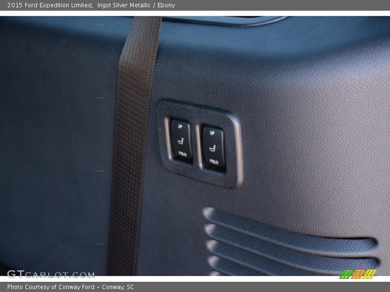 Ingot Silver Metallic / Ebony 2015 Ford Expedition Limited