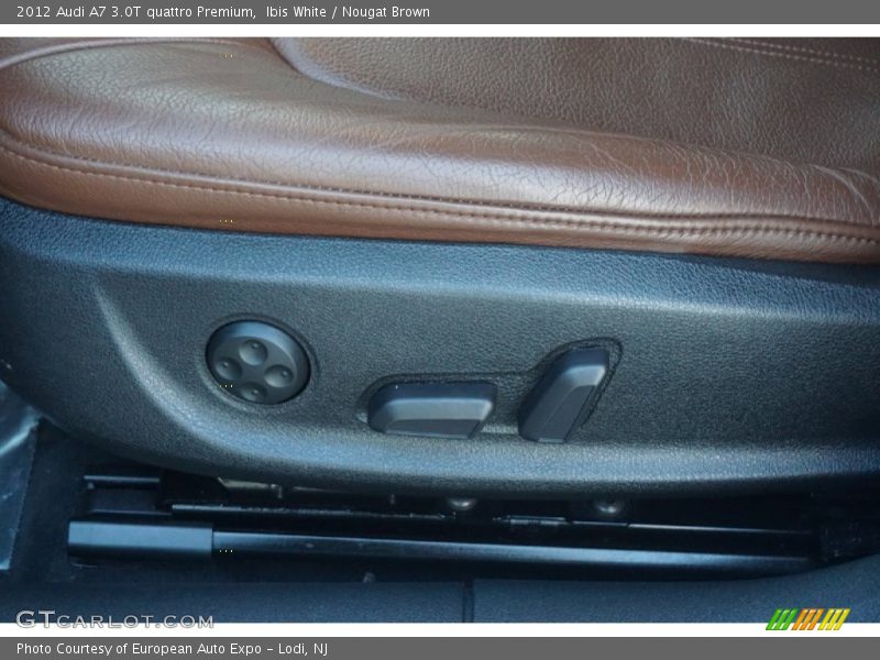 Ibis White / Nougat Brown 2012 Audi A7 3.0T quattro Premium