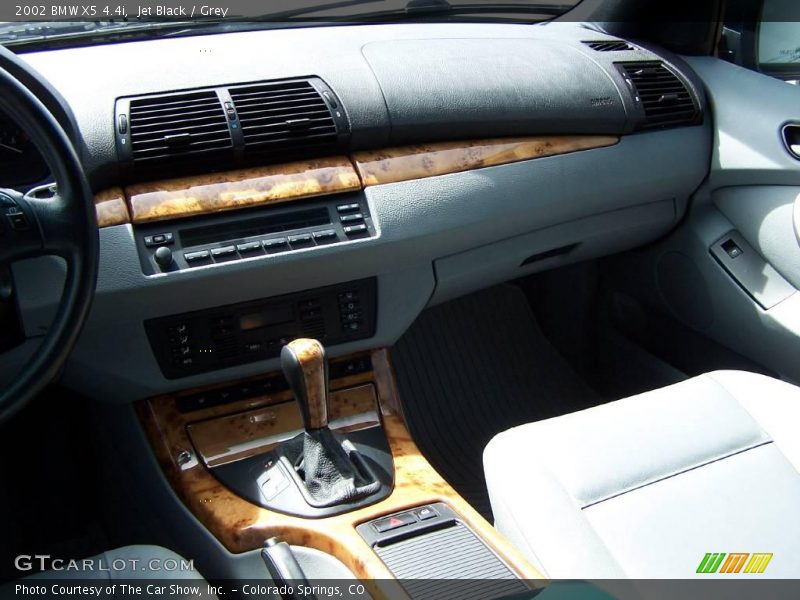 Jet Black / Grey 2002 BMW X5 4.4i