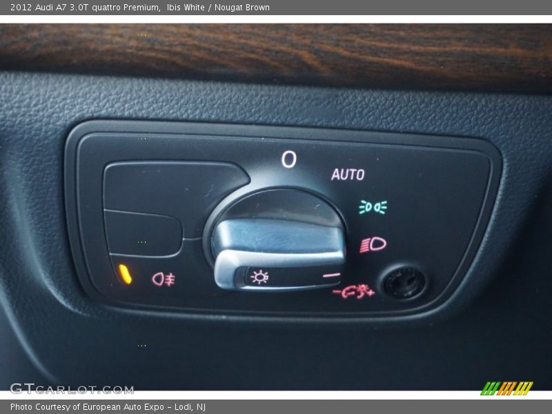 Ibis White / Nougat Brown 2012 Audi A7 3.0T quattro Premium