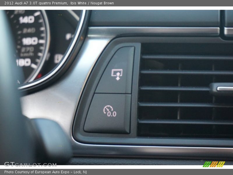 Ibis White / Nougat Brown 2012 Audi A7 3.0T quattro Premium