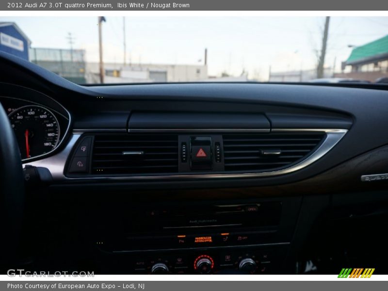 Ibis White / Nougat Brown 2012 Audi A7 3.0T quattro Premium