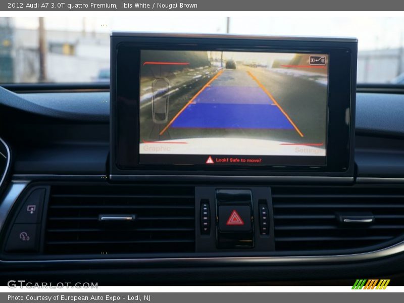 Ibis White / Nougat Brown 2012 Audi A7 3.0T quattro Premium