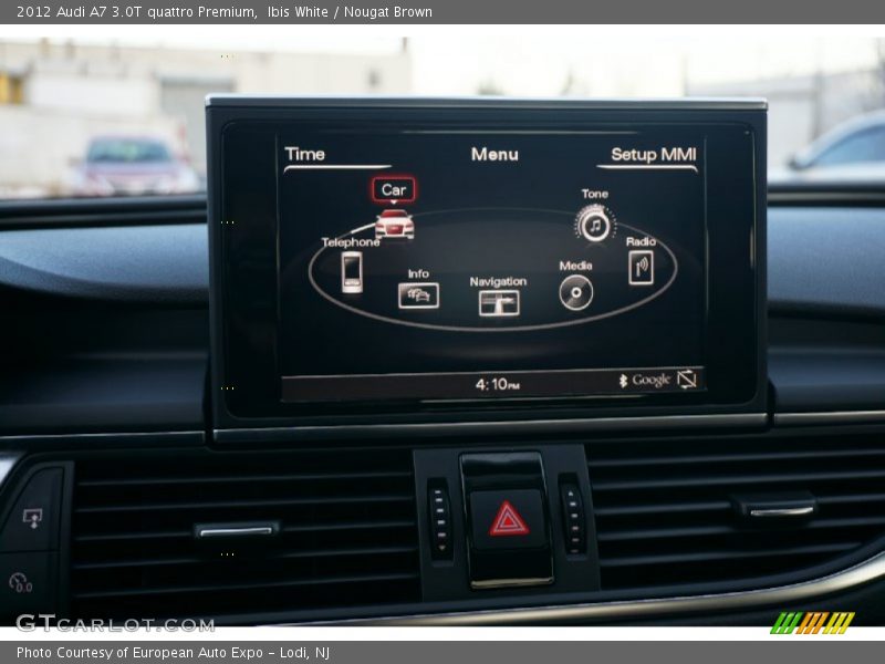Ibis White / Nougat Brown 2012 Audi A7 3.0T quattro Premium