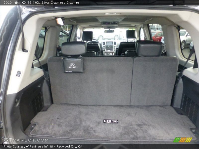 Silver Graphite / Graphite 2010 Infiniti QX 56 4WD