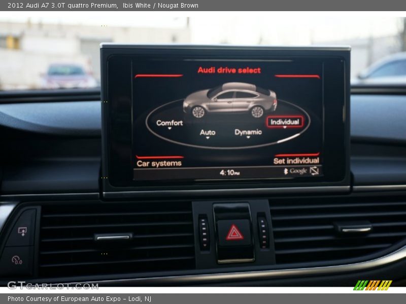 Ibis White / Nougat Brown 2012 Audi A7 3.0T quattro Premium