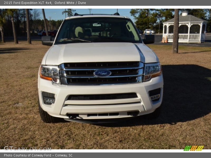 Oxford White / Dune 2015 Ford Expedition XLT 4x4
