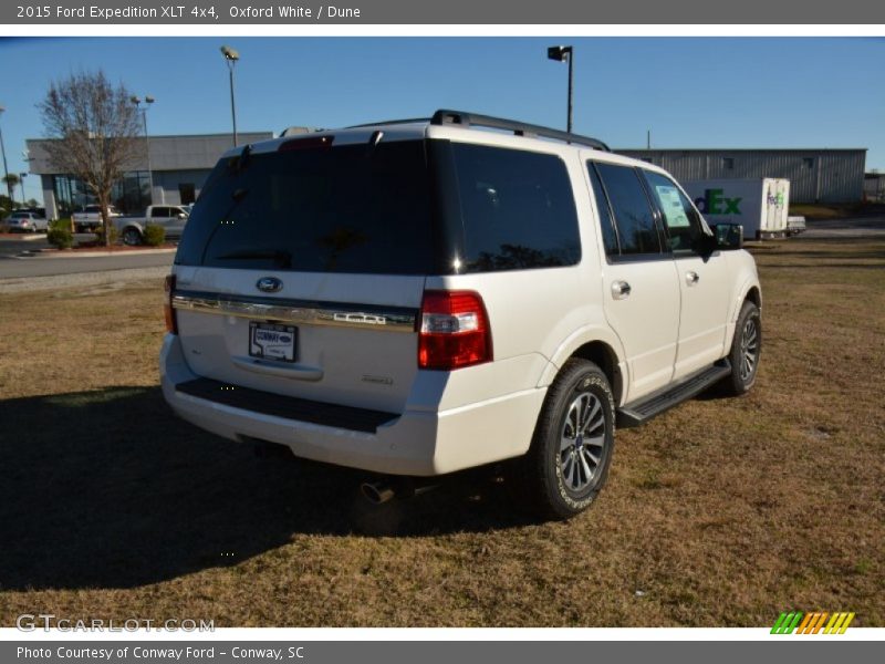 Oxford White / Dune 2015 Ford Expedition XLT 4x4