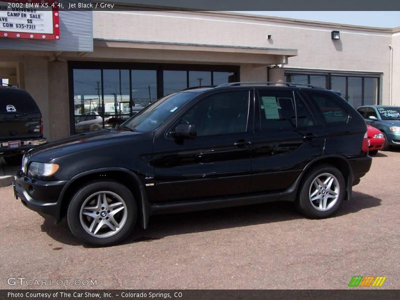 Jet Black / Grey 2002 BMW X5 4.4i