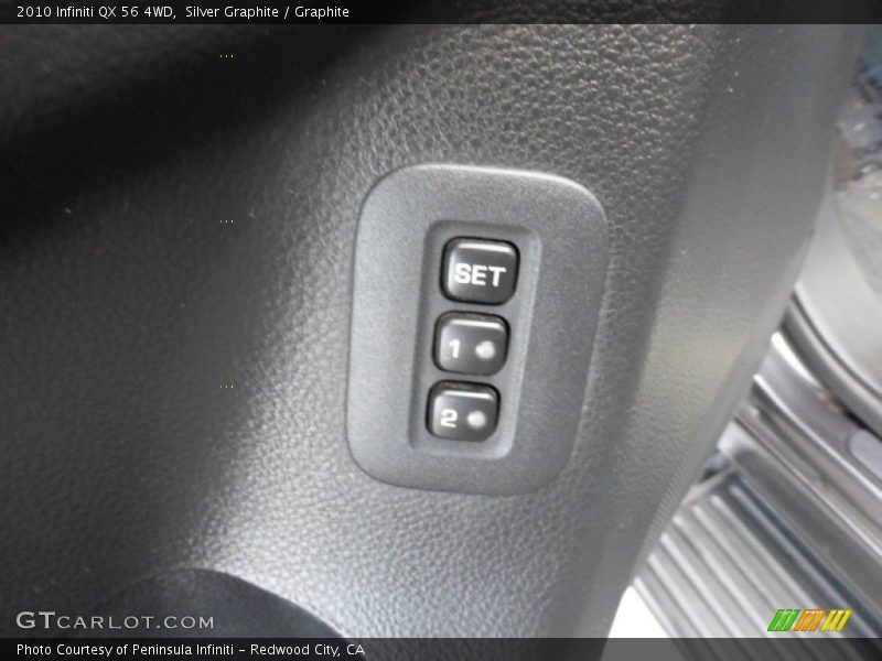 Silver Graphite / Graphite 2010 Infiniti QX 56 4WD