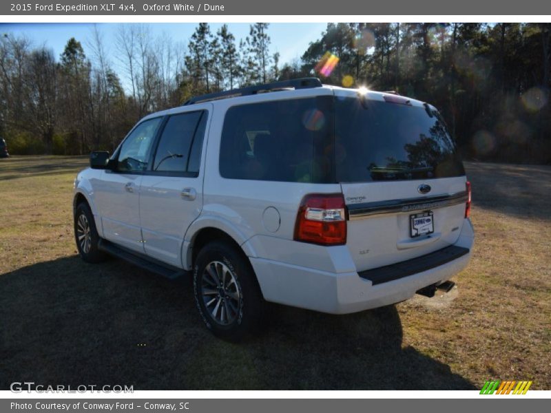 Oxford White / Dune 2015 Ford Expedition XLT 4x4