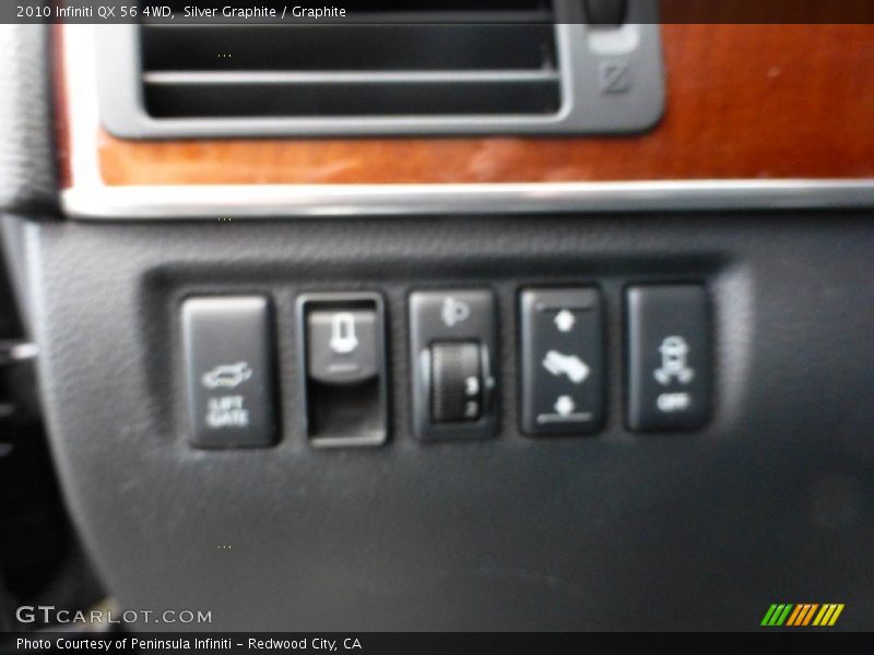 Silver Graphite / Graphite 2010 Infiniti QX 56 4WD