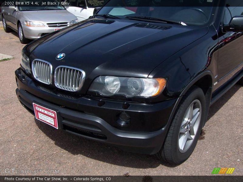 Jet Black / Grey 2002 BMW X5 4.4i