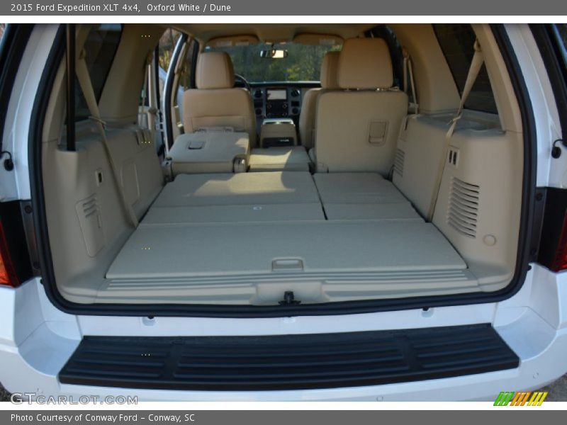 Oxford White / Dune 2015 Ford Expedition XLT 4x4