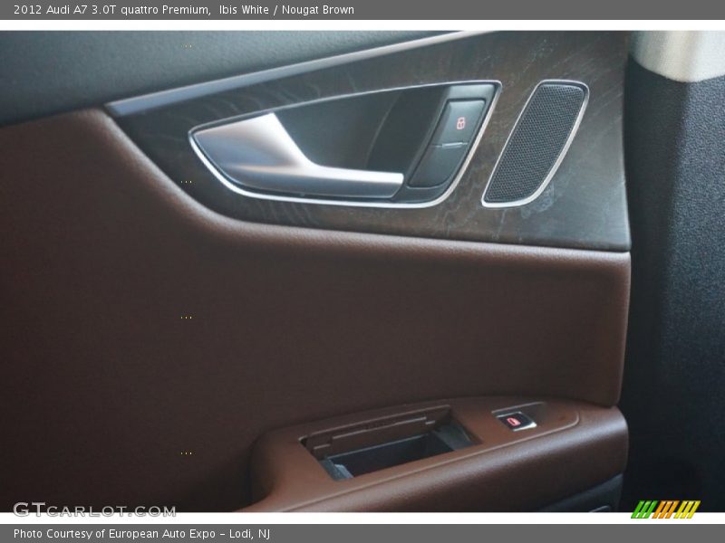 Ibis White / Nougat Brown 2012 Audi A7 3.0T quattro Premium
