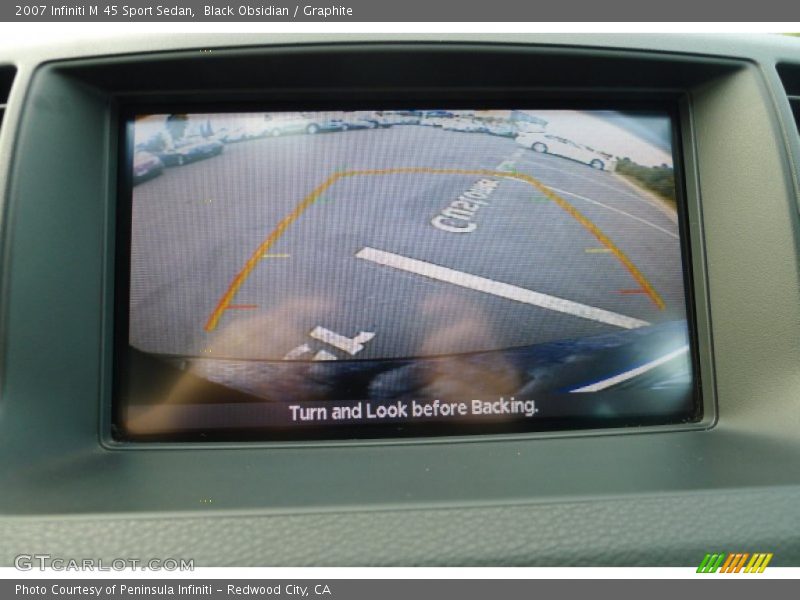 Black Obsidian / Graphite 2007 Infiniti M 45 Sport Sedan