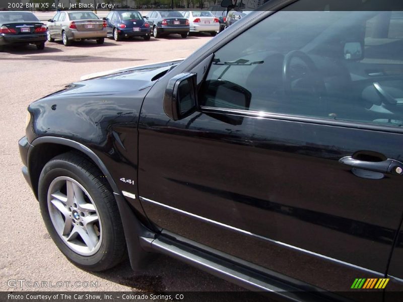 Jet Black / Grey 2002 BMW X5 4.4i