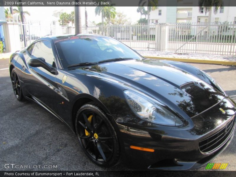 Nero Daytona (Black Metallic) / Black 2009 Ferrari California