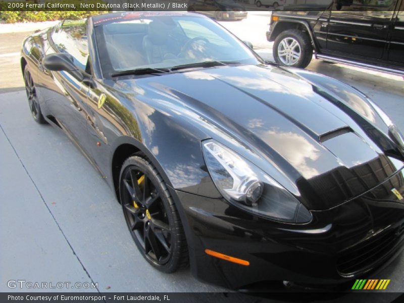 Nero Daytona (Black Metallic) / Black 2009 Ferrari California