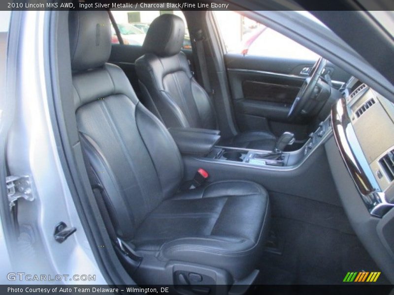 Ingot Silver Metallic / Charcoal Black/Fine Line Ebony 2010 Lincoln MKS AWD