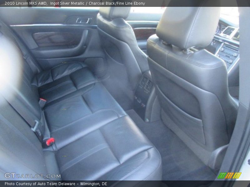 Ingot Silver Metallic / Charcoal Black/Fine Line Ebony 2010 Lincoln MKS AWD
