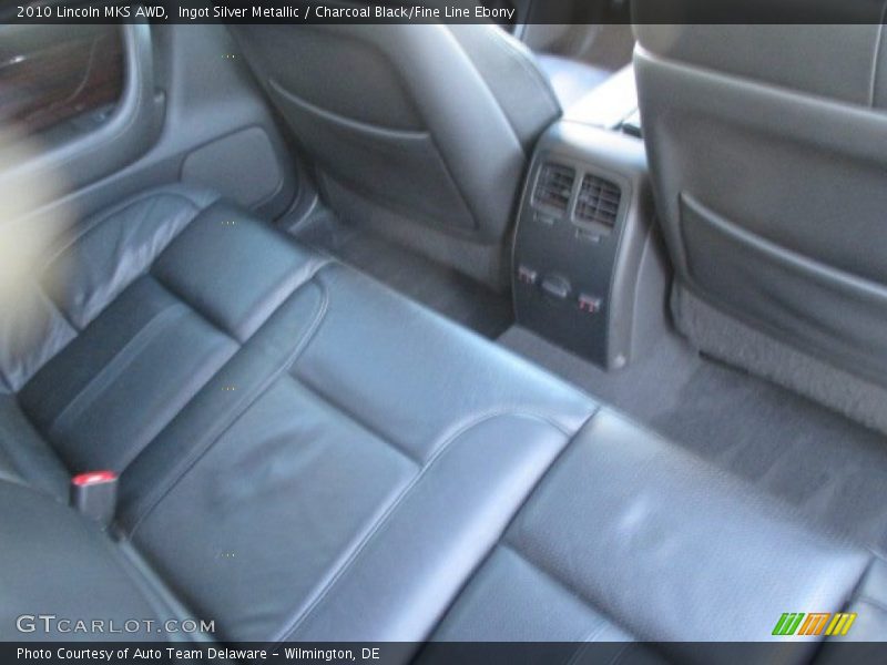 Ingot Silver Metallic / Charcoal Black/Fine Line Ebony 2010 Lincoln MKS AWD