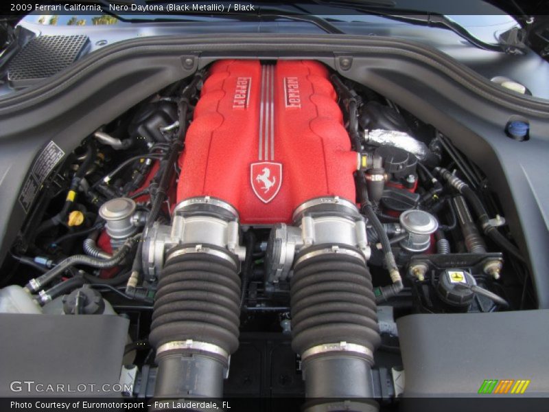 Nero Daytona (Black Metallic) / Black 2009 Ferrari California