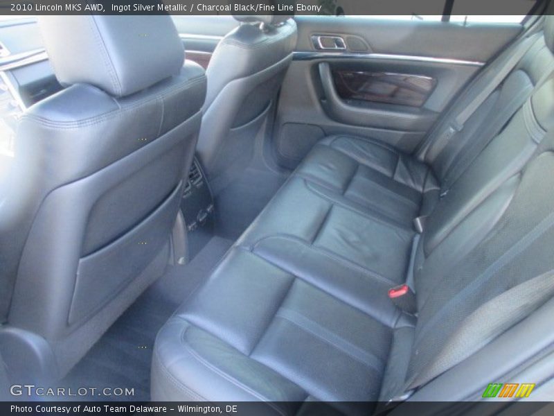 Ingot Silver Metallic / Charcoal Black/Fine Line Ebony 2010 Lincoln MKS AWD