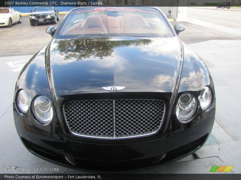 Diamond Black / Saddle 2007 Bentley Continental GTC