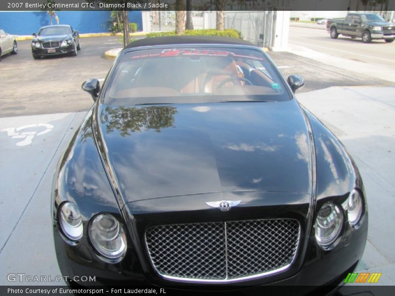 Diamond Black / Saddle 2007 Bentley Continental GTC