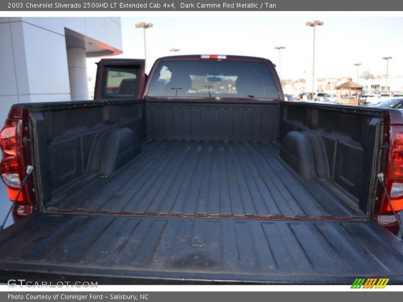 Dark Carmine Red Metallic / Tan 2003 Chevrolet Silverado 2500HD LT Extended Cab 4x4