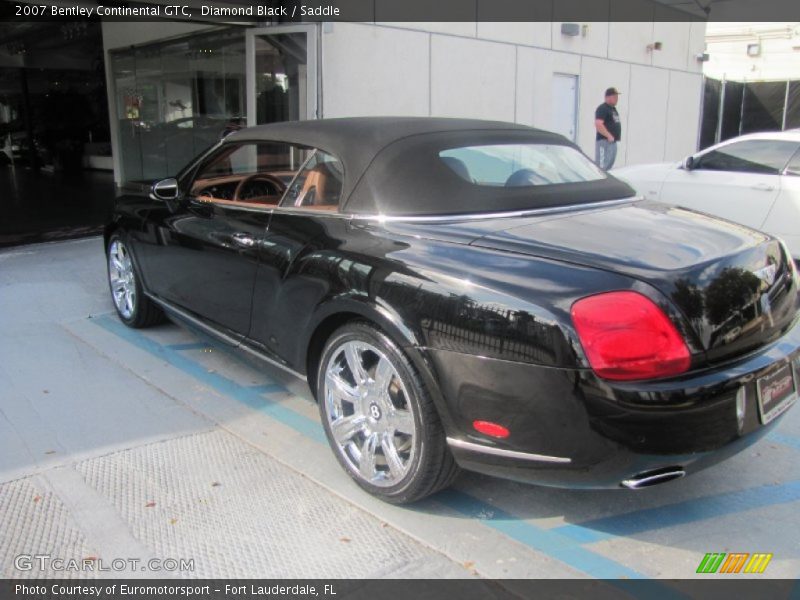 Diamond Black / Saddle 2007 Bentley Continental GTC