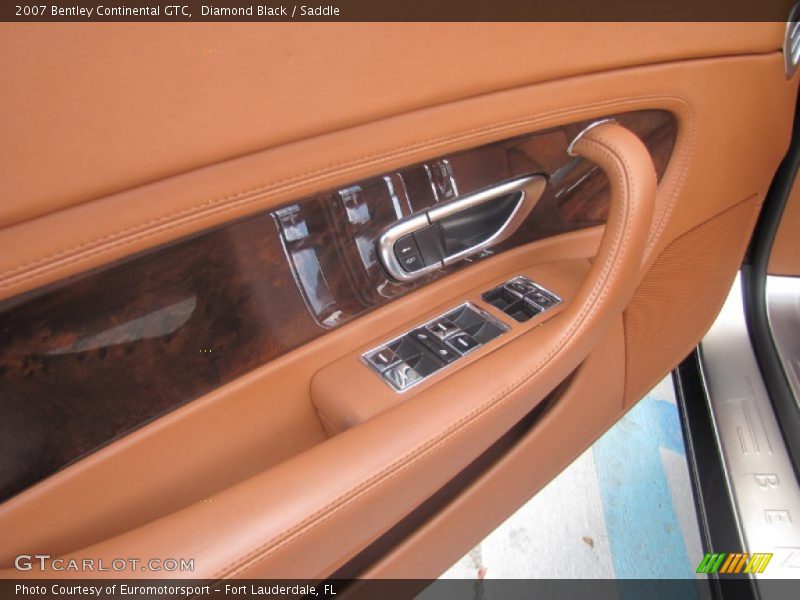 Diamond Black / Saddle 2007 Bentley Continental GTC