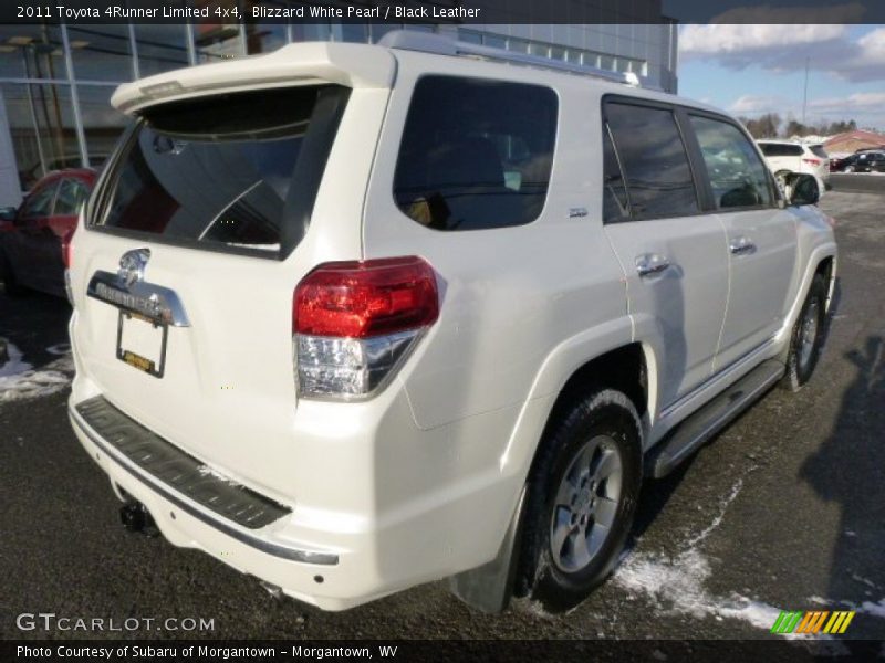 Blizzard White Pearl / Black Leather 2011 Toyota 4Runner Limited 4x4