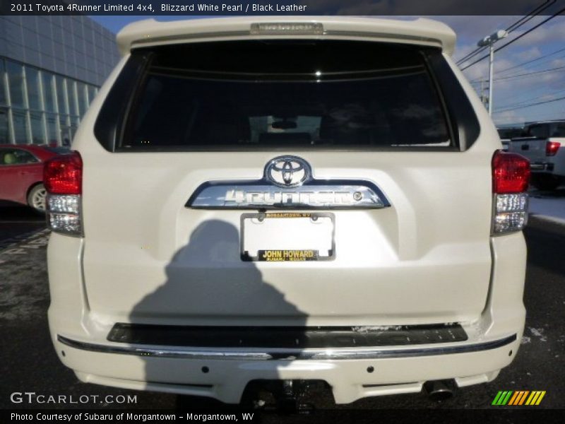 Blizzard White Pearl / Black Leather 2011 Toyota 4Runner Limited 4x4