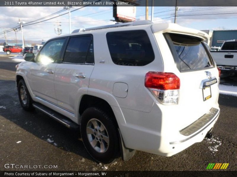 Blizzard White Pearl / Black Leather 2011 Toyota 4Runner Limited 4x4