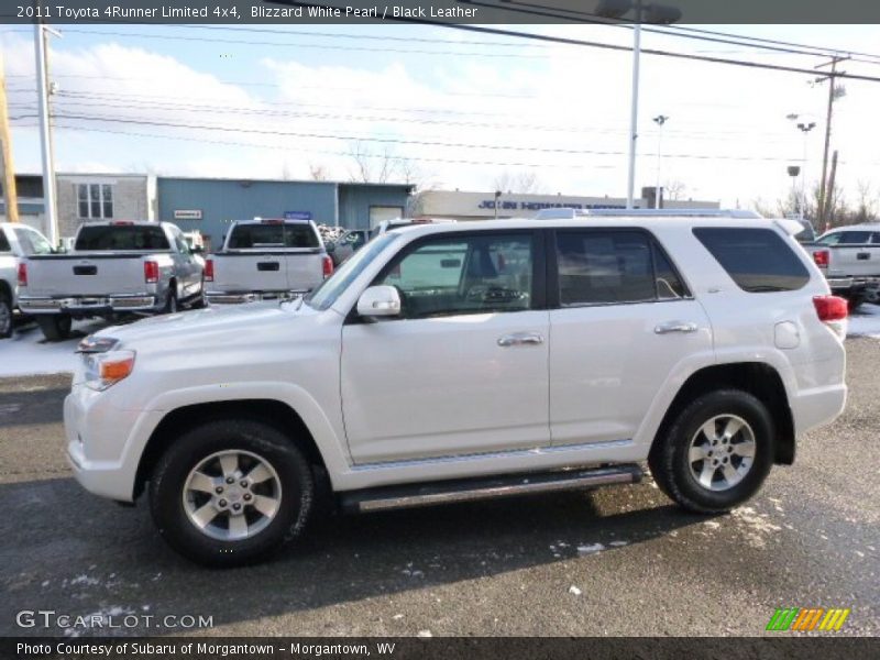 Blizzard White Pearl / Black Leather 2011 Toyota 4Runner Limited 4x4