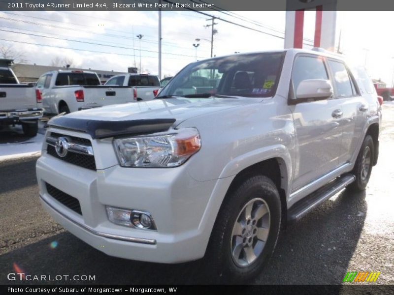Blizzard White Pearl / Black Leather 2011 Toyota 4Runner Limited 4x4