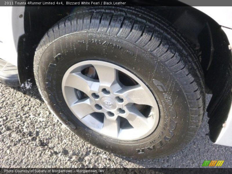 Blizzard White Pearl / Black Leather 2011 Toyota 4Runner Limited 4x4