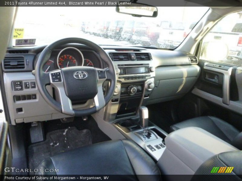 Blizzard White Pearl / Black Leather 2011 Toyota 4Runner Limited 4x4
