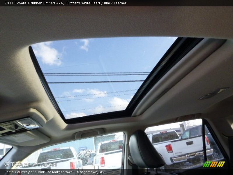 Blizzard White Pearl / Black Leather 2011 Toyota 4Runner Limited 4x4