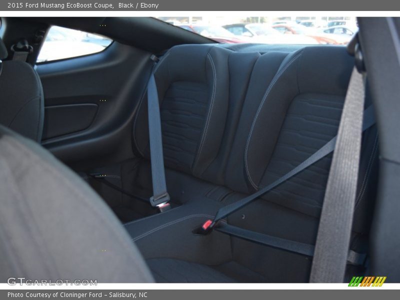 Black / Ebony 2015 Ford Mustang EcoBoost Coupe