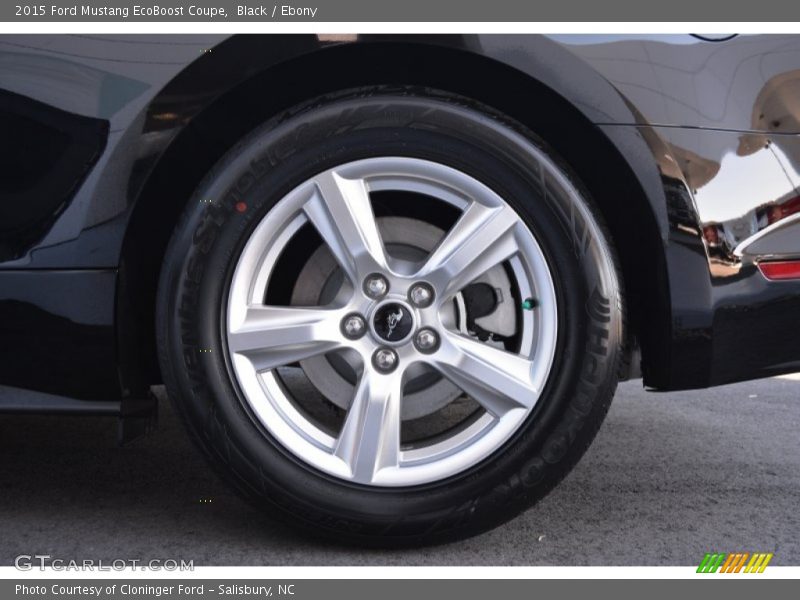 Black / Ebony 2015 Ford Mustang EcoBoost Coupe