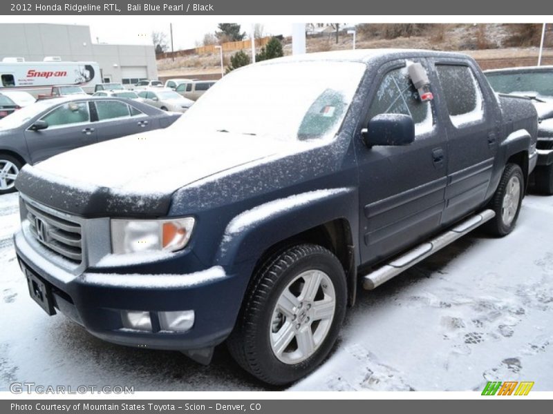 Bali Blue Pearl / Black 2012 Honda Ridgeline RTL