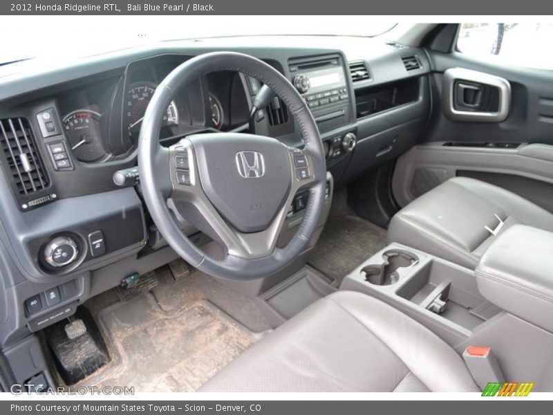 Bali Blue Pearl / Black 2012 Honda Ridgeline RTL
