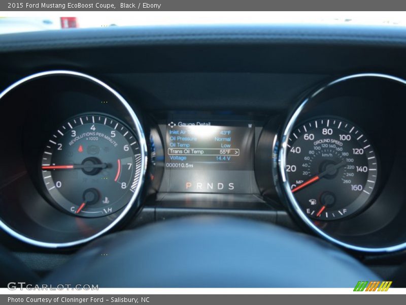 Black / Ebony 2015 Ford Mustang EcoBoost Coupe