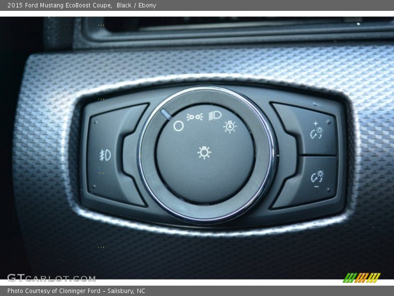 Black / Ebony 2015 Ford Mustang EcoBoost Coupe