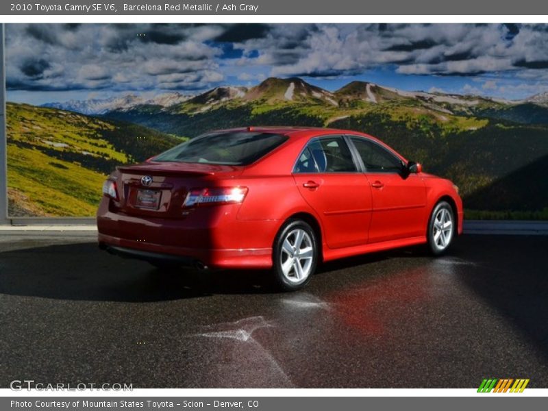 Barcelona Red Metallic / Ash Gray 2010 Toyota Camry SE V6
