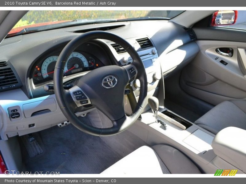 Barcelona Red Metallic / Ash Gray 2010 Toyota Camry SE V6